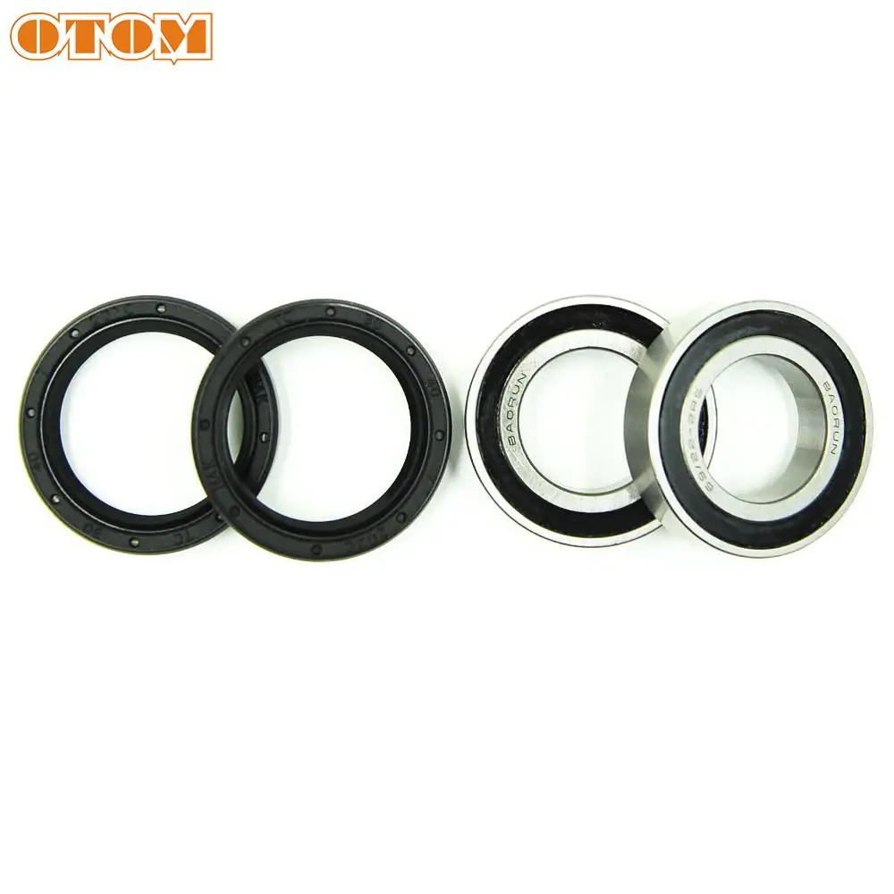 OTOM Motorcycle 30*40*7 Oil Seal And Front Wheel Hub Steering Roller Bearings 69/22 For YAMAHA YZ125 YZ250 YZ250F YZ400F YZ 450F