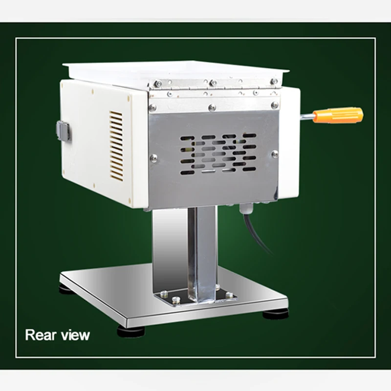 Maquina Cortar Carne Cortador de Carne Comercial Pequeno Automático Carne Picada Triturada Carne Elétrica Fatiar E Tremendo 550w