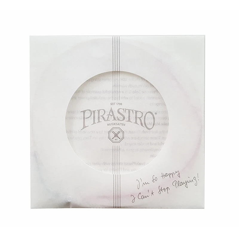 Pirastro Evah Pirazzi 419021 4/4 Violin String Set - Medium Gauge - Steel Ball-End E, Full Set