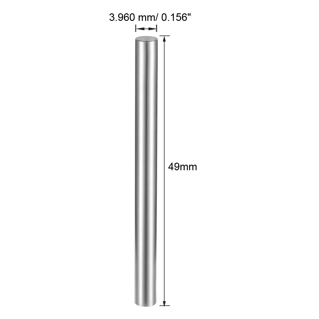 uxcell 0.156 Inch (3.96mm) Gage Diameter P-1( -0.0002) Tolerance Replacement Plug Pin Gage Replace Missing Damaged Gages