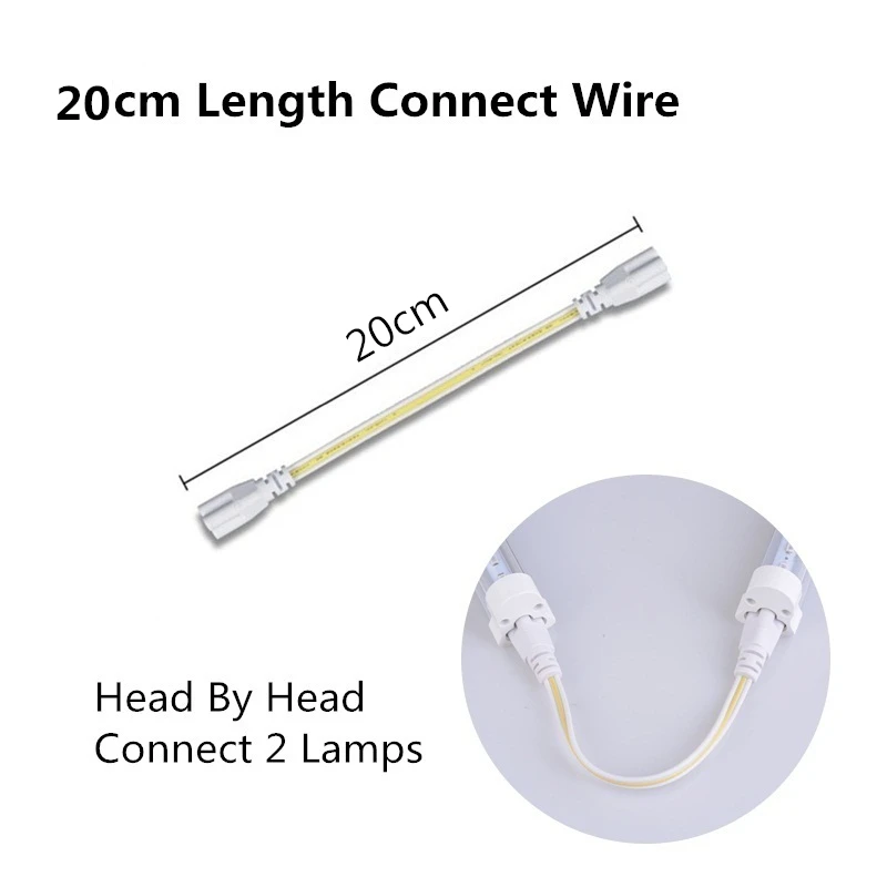 ReBlue Grow Light EU US Plug Power Cable Grow Lamp Connect Cables