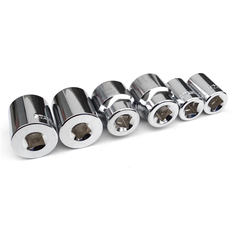 Escakley-ハンドツールブランド,1ピース,6pt 1/4ドライブメトリックソケット,3.5mm,4mm,4.5mm,5mm,5.5mm,6mm,7mm,8mm,9mm,10mm,11mm,14mm