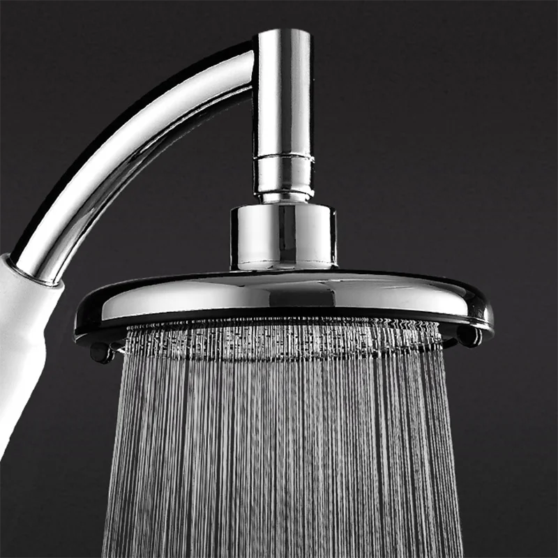 Zenbefe 6 Inch Ronde Filter Douchekop Abs Douchekoppen Regendouche Waterbesparende Afneembaar En Wasbaar Douchekoppen