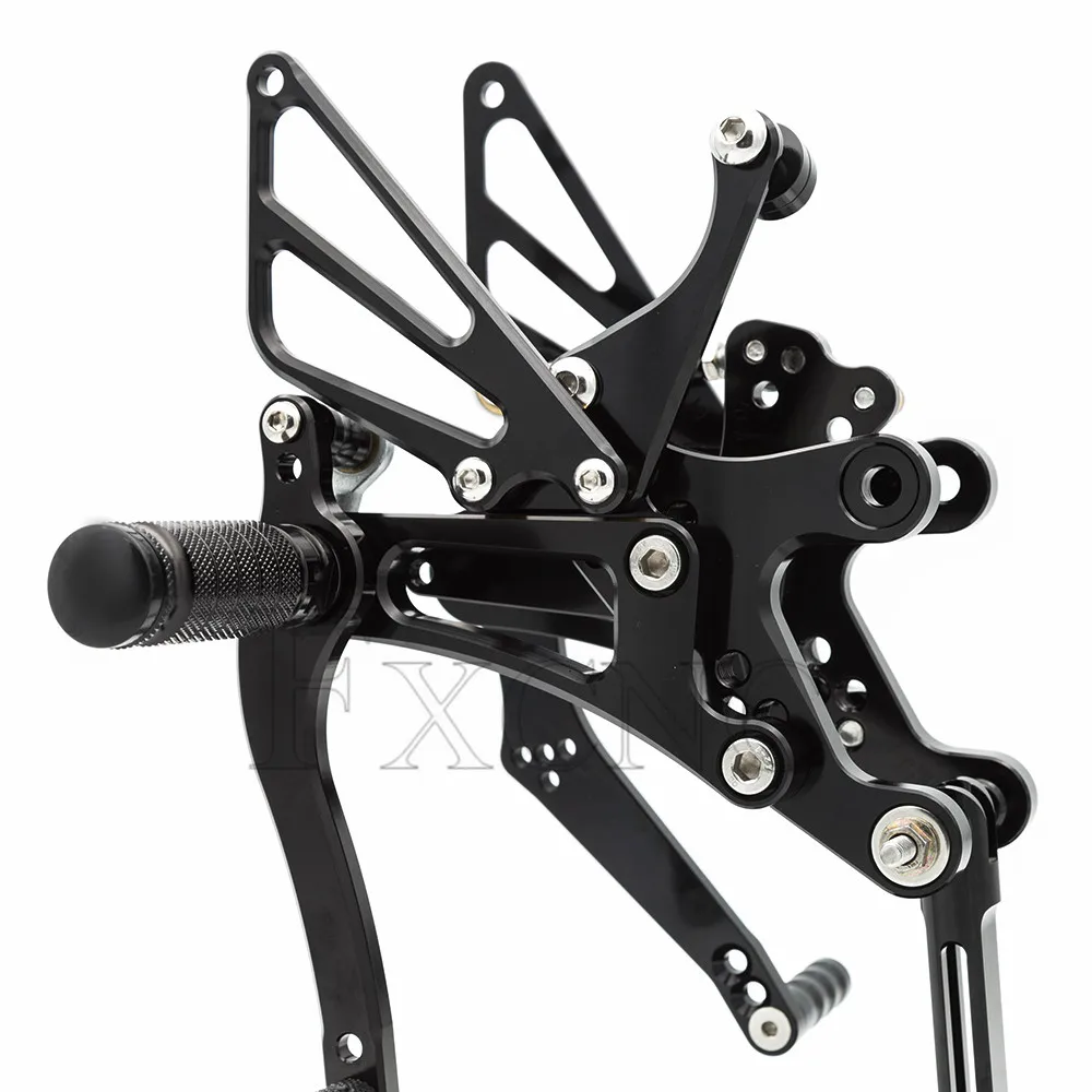 Motorcycle Rearset Footrest Rear Set For Yamaha YZF R1 YZF-R1 YZFR1 2004 2005 2006 CNC Adjustable Footpeg Rearsets Foot Peg