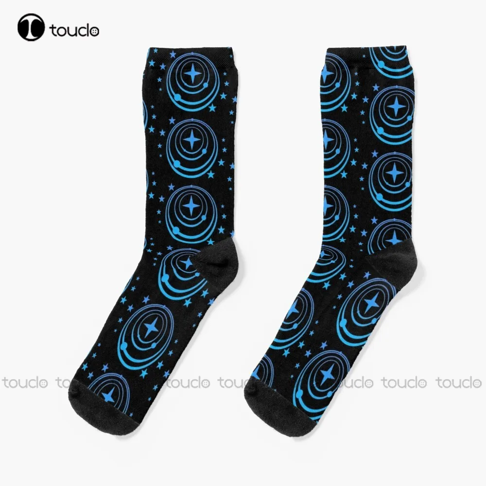 Elite Dangerous - Federation Logo Socks Volleyball Socks Unisex Adult Teen Youth Socks Personalized Custom 360° Digital Print