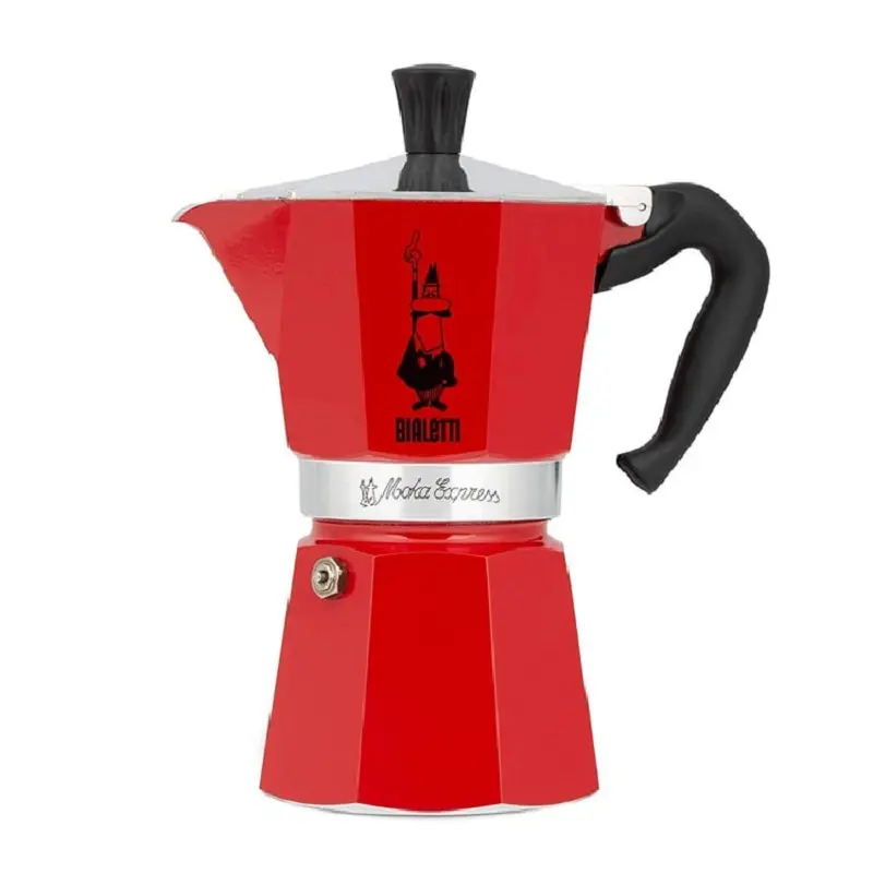 BIALETTI Express Moka Pot 1-2-3-4-6 Cup Coffee Maker, Original Bialetti Espresso Maker Kitchen Drip Stove Gas Brew