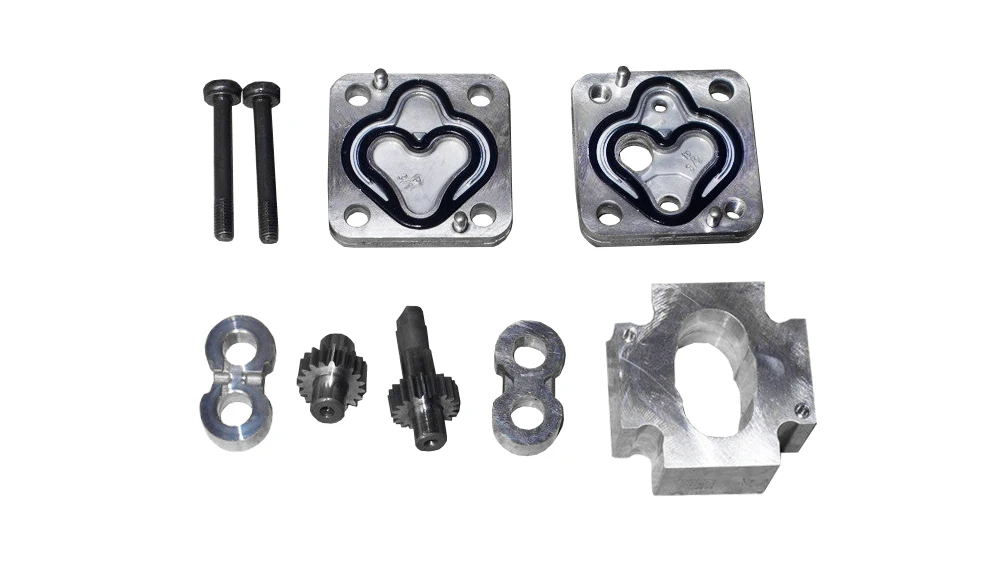 10Mpa Hochdruck Hydraulische Getriebeölpumpe Mit Regelventil Für HUINA Kabolite 336GC-350-966-970 RC Bagger Lader Teile – Detail 12