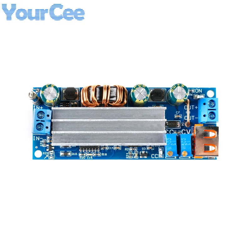 ZK-S4 80W High Power DC-DC USB Step Up Boost Buck Board Module 2-24v CC CV Constant Voltage Constant Current Boost Power Board