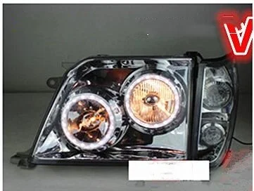 

Eosuns Headlight Assembly with Modified Angel Eye for Toyota Land Cruiser Prado Lc90 2700 3400,2pcs