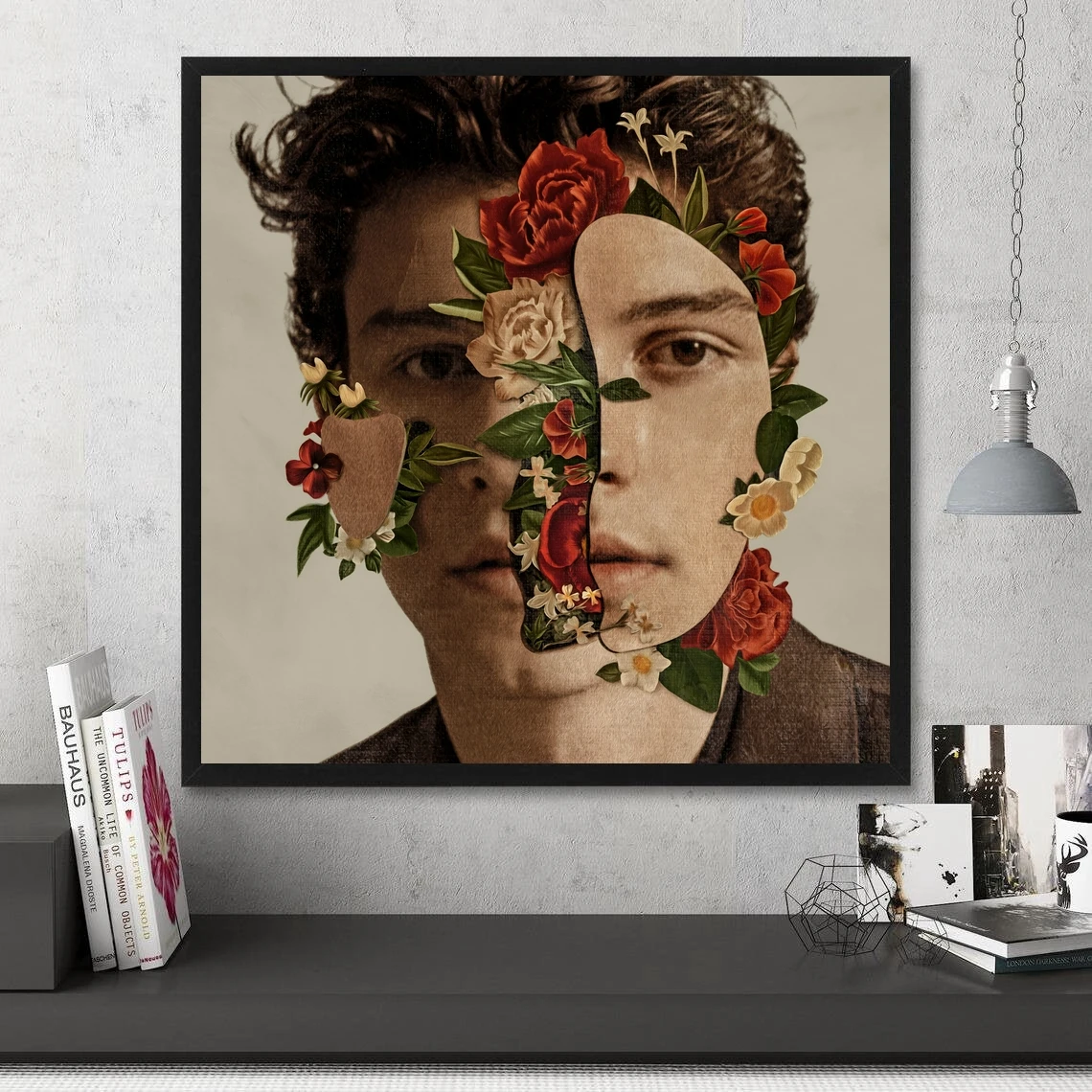 Shawn Mendes In My Blood Rap Music Album Poster Print Art Canvas Painting Wall Living Room Home Decor (No Frame)