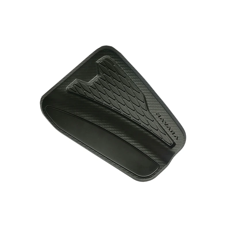 ملحقات السيارة الخارجية 4X4 ABS ألياف الكربون اللون غطاء خزان الوقود مناسب لنيسان نافارا NP300 2021