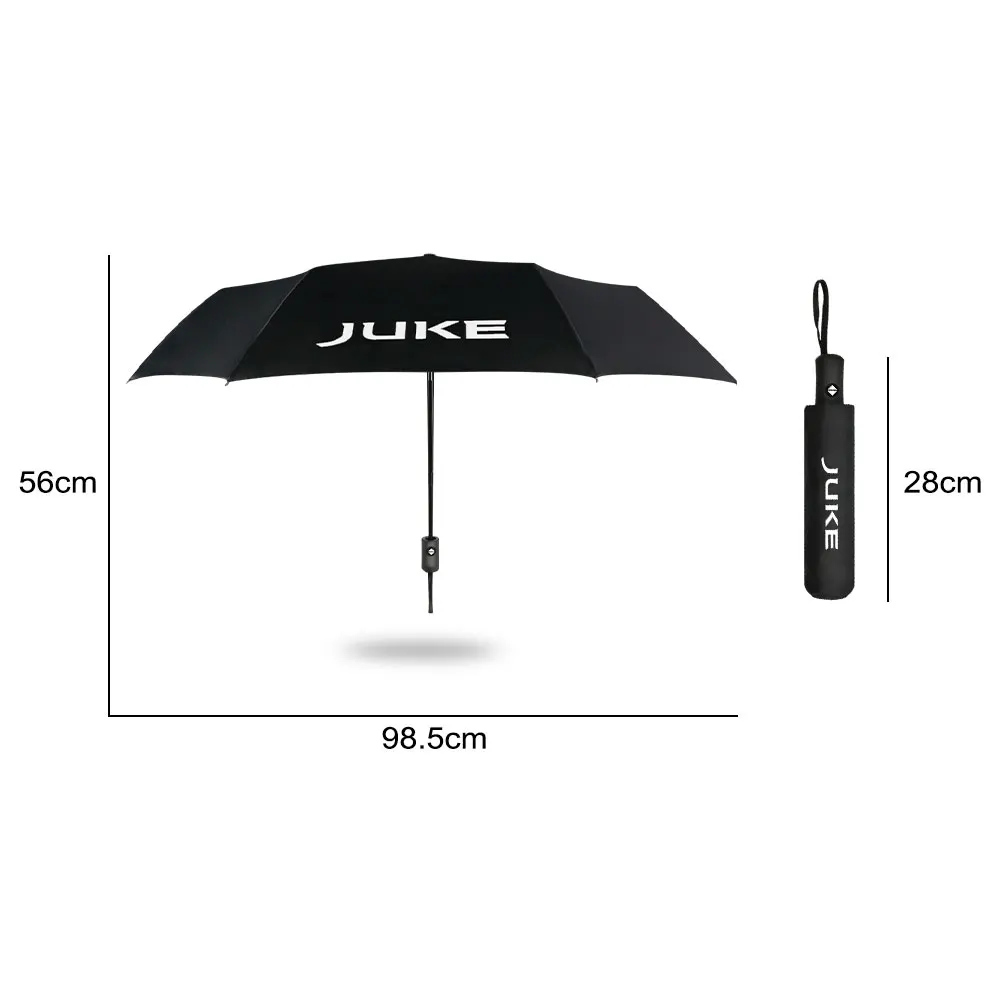 Fashion Sun Rain Outdoor Beach Automatic Umbrella For Nissan Juke Car Fully Windproof Folding Waterproof Bumbershoo Accessories