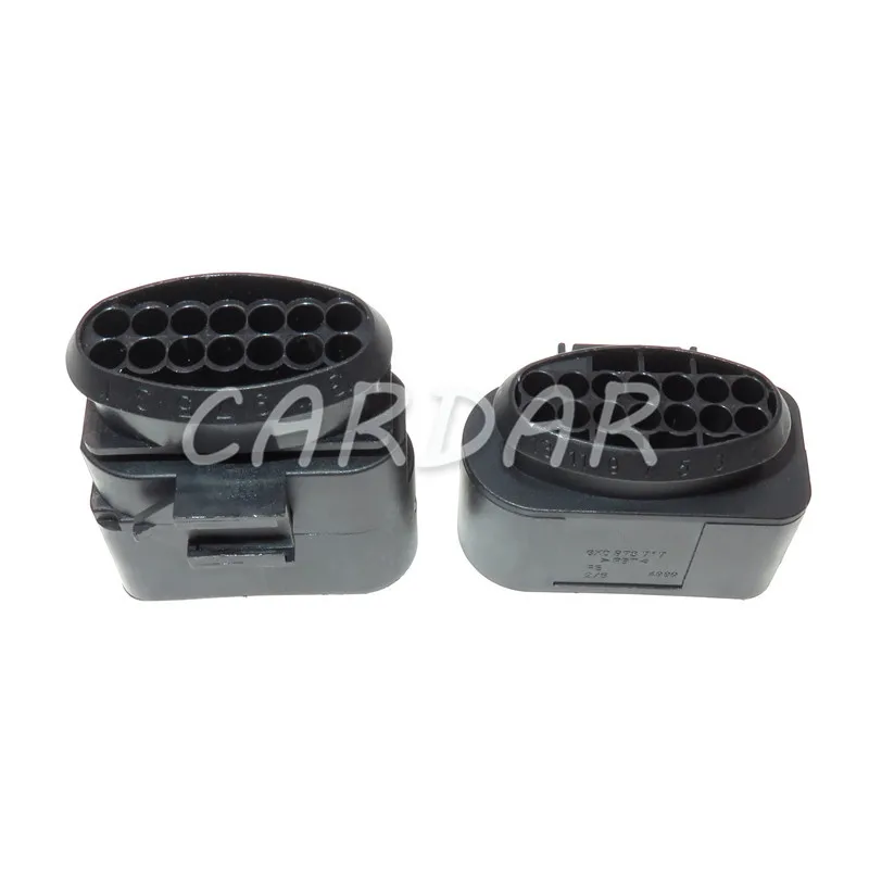 1 Set 14 Pin 6X0973817 6X0973717 Auto 09G Gearbox Cable Socket AC Assembly 6X0973817 6X0973717 Waterproof Connector For VW Audi