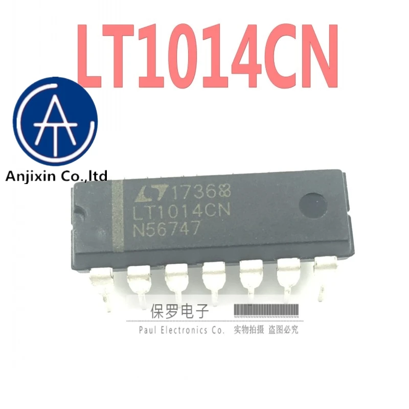 

10pcs 100% orginal new real stock Operational amplifier LT1014CN LT1014 DIP-14