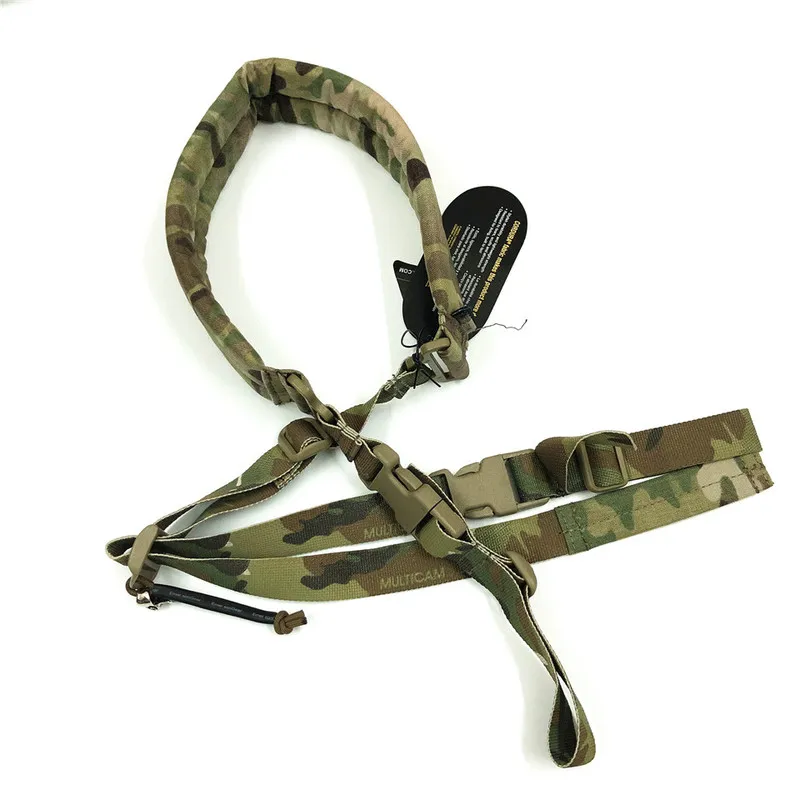 FMA-Quick Adjust Padded Tactical Sling, Multicam, 2 Point Sling, Paintball Equipment, Accessories