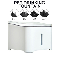 2L Pet Cat Automatic Water Fountain Feeder With LED Electric Dog Drinking Bowl Feeders Drink Filter Water Purifier Drinker