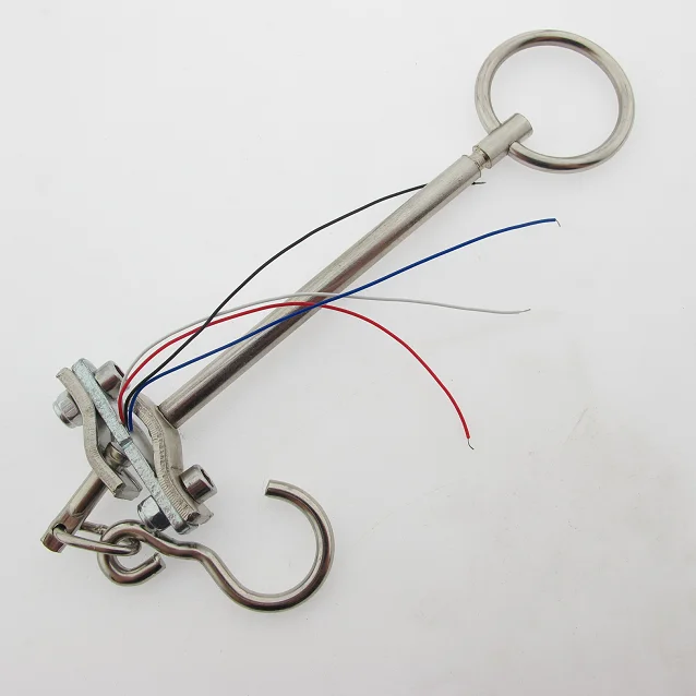 Báscula de gancho con Sensor de tensión de 50KG, balanza electrónica, gancho de pesaje, Sensor de báscula portátil