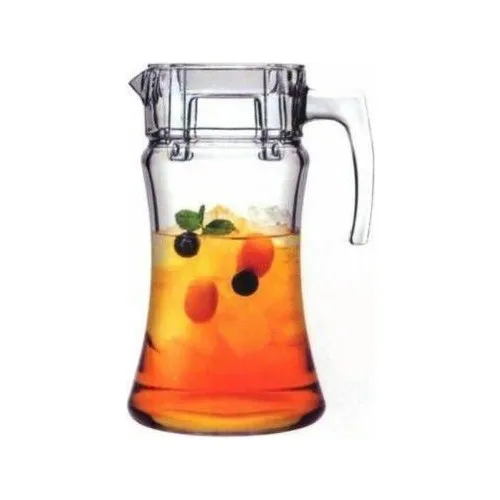 Transparent Pitcher With Lid Water Jug Water Bottle, Musluklu Lemonade, Glass Teapot, Beverage Dispenser Musluklu Lemonade