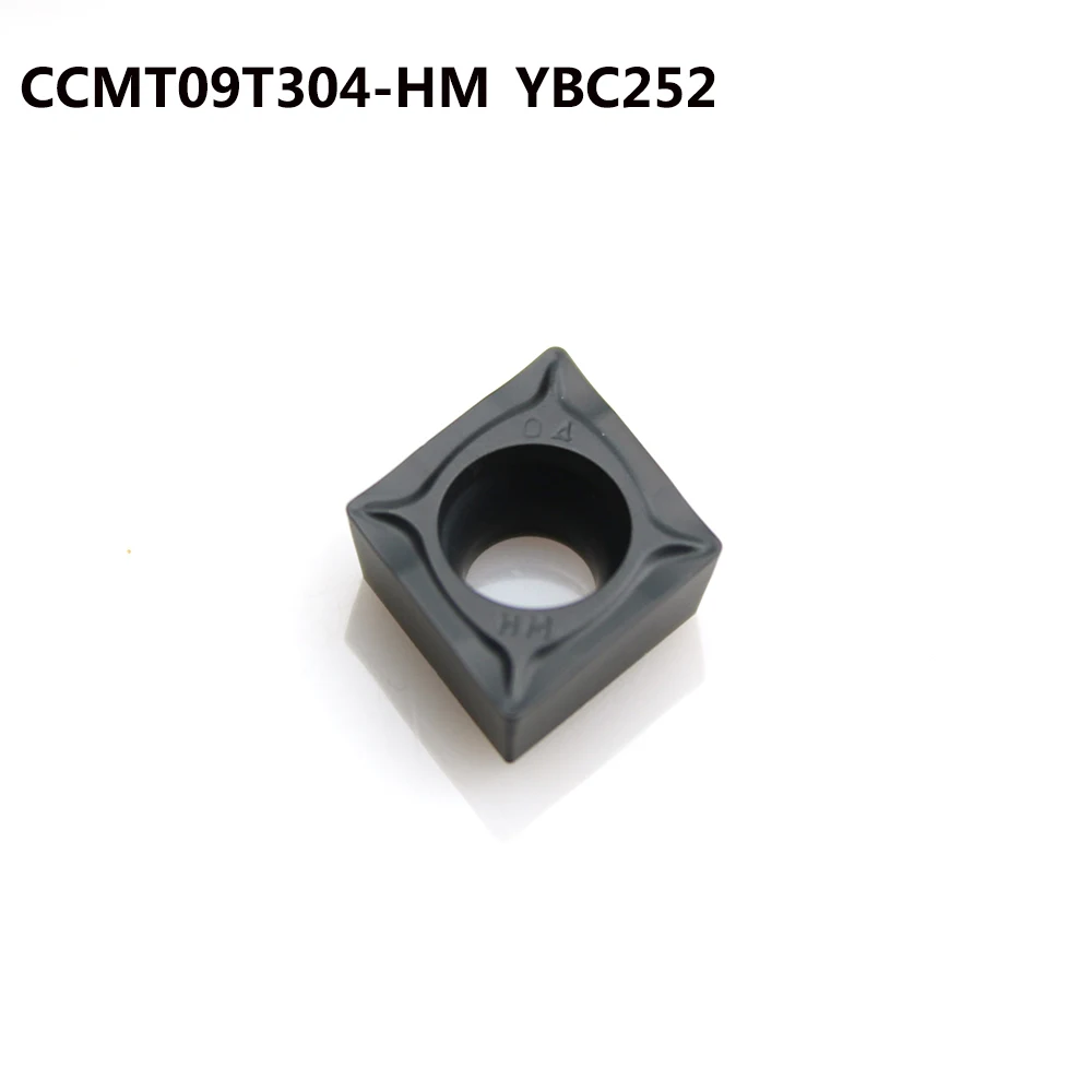 10pcs  CCMT060204 CCMT09T308 HM YBC251 YBC252 High-quality carbide blade inner hole boring tool for steel