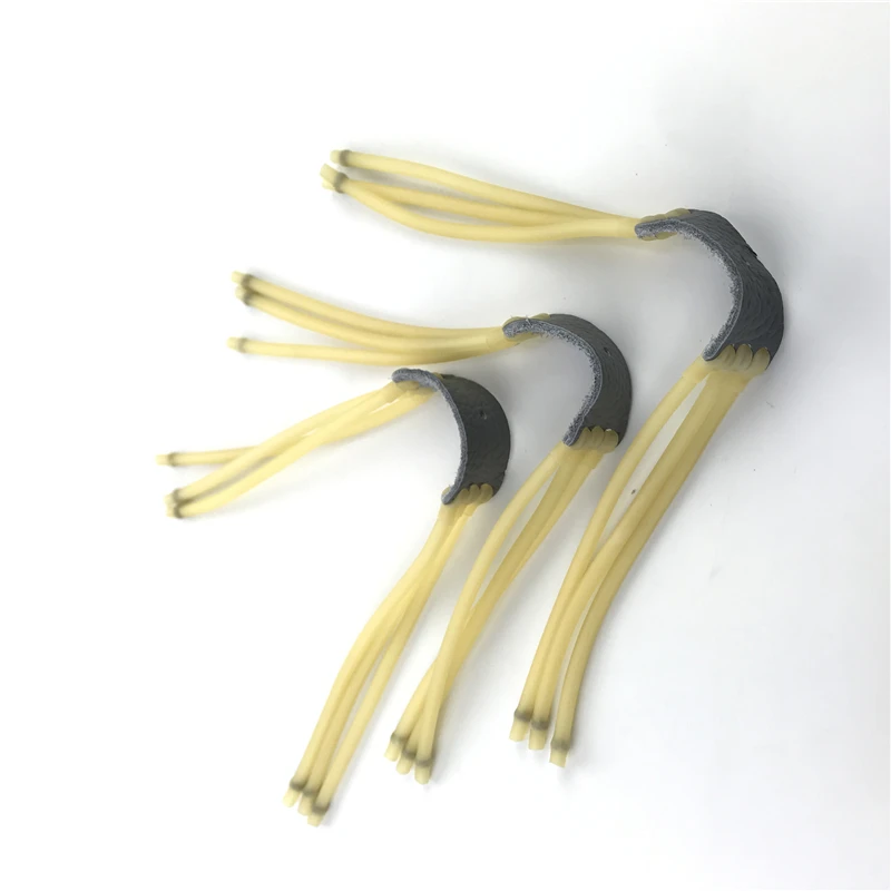 Slingshot 3050 Strong Rubber Band 6 Strips Elastic Hunting For Accessories Air Gun Movement Elastic Bungee Sling Replacement