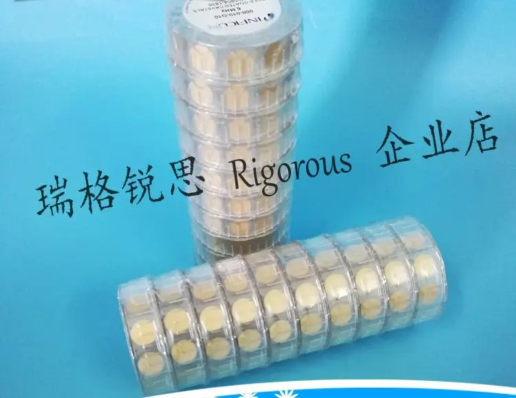 Quartz wafer / crystal controller / crystal oscillator / vacuum coated gold electrode can be opened