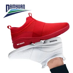 Damyuan 2020 New Fashion Men Women Flyweather Comfortable Breathable Non-leather Casual Light Size 46 Sport Mesh Jogging Shoes