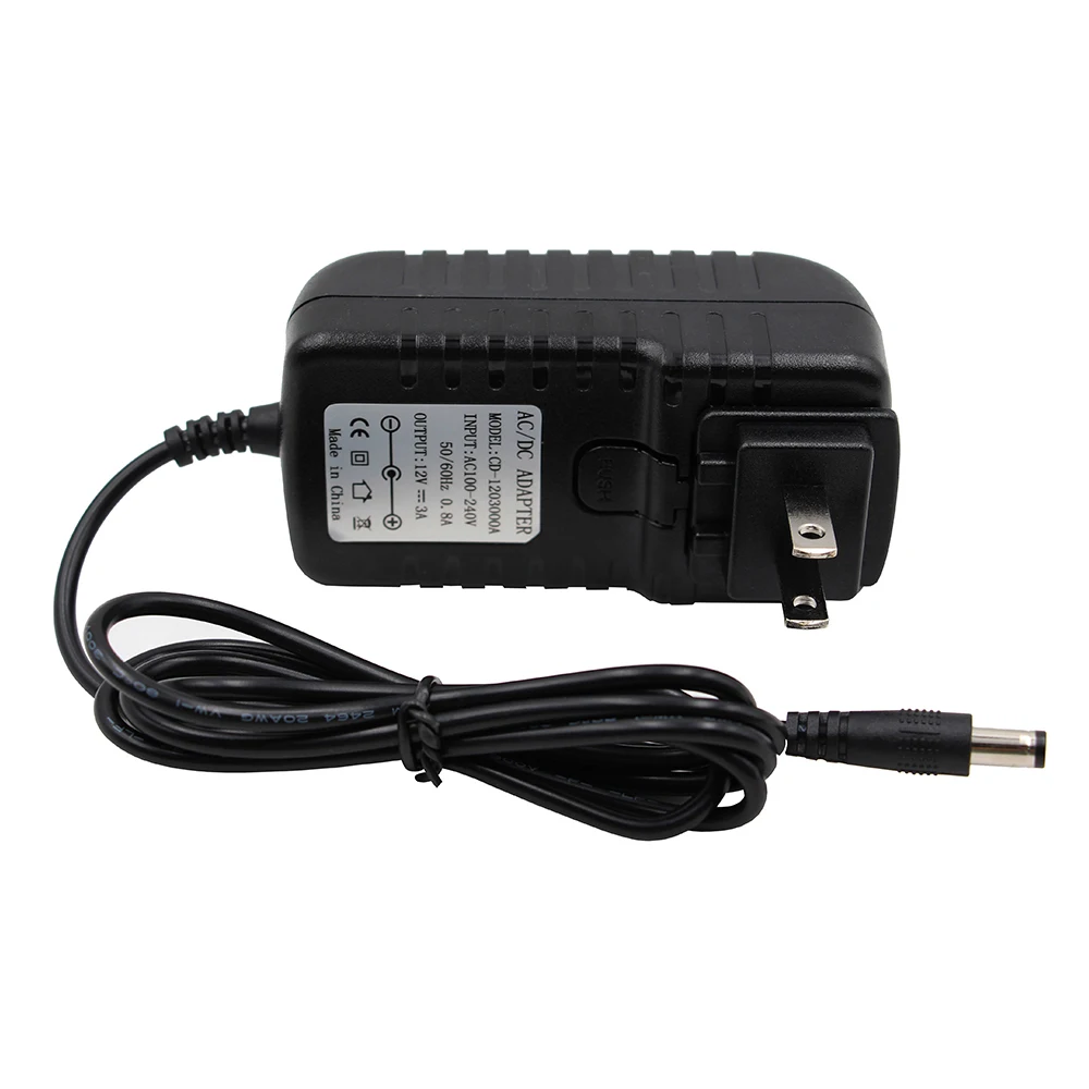 Bitfunx 12V Power Supply AC 110V 220V to DC 12 Volts 3A Output US EU UK AU Plug Best Quality