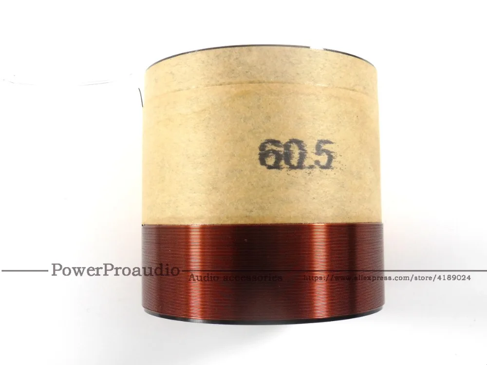 アルミ製ブラックスピーカー,ウーファー,スピーカー,ボイスコイル,1ピース,60.5mm