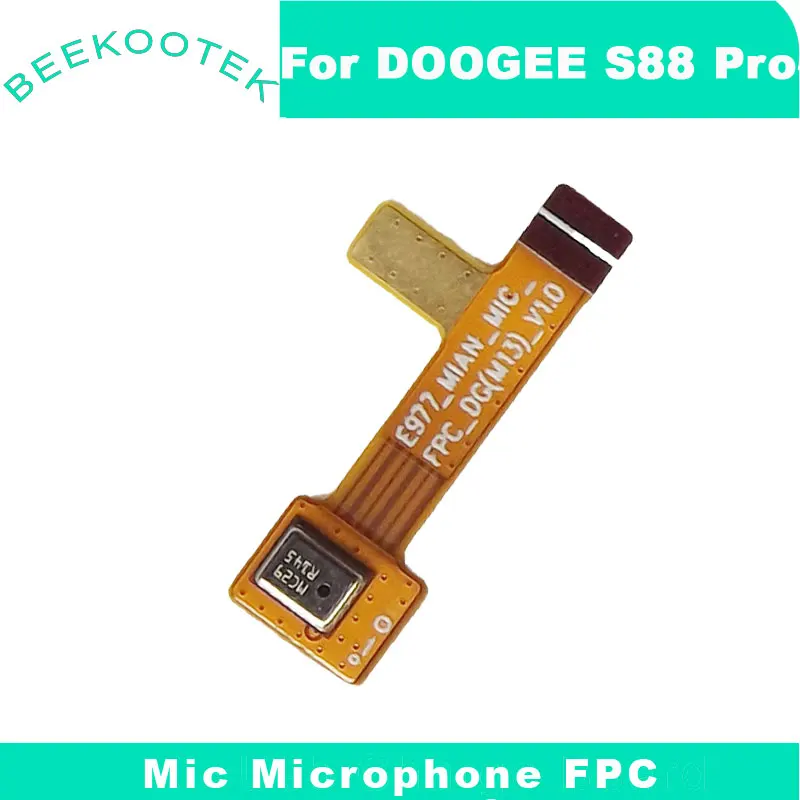 New Original Doogee S88 Pro Microphone FPC Flex Cable Assembly For S88 Pro,S88 PLUS Mic FPC Cable Phone Accessories