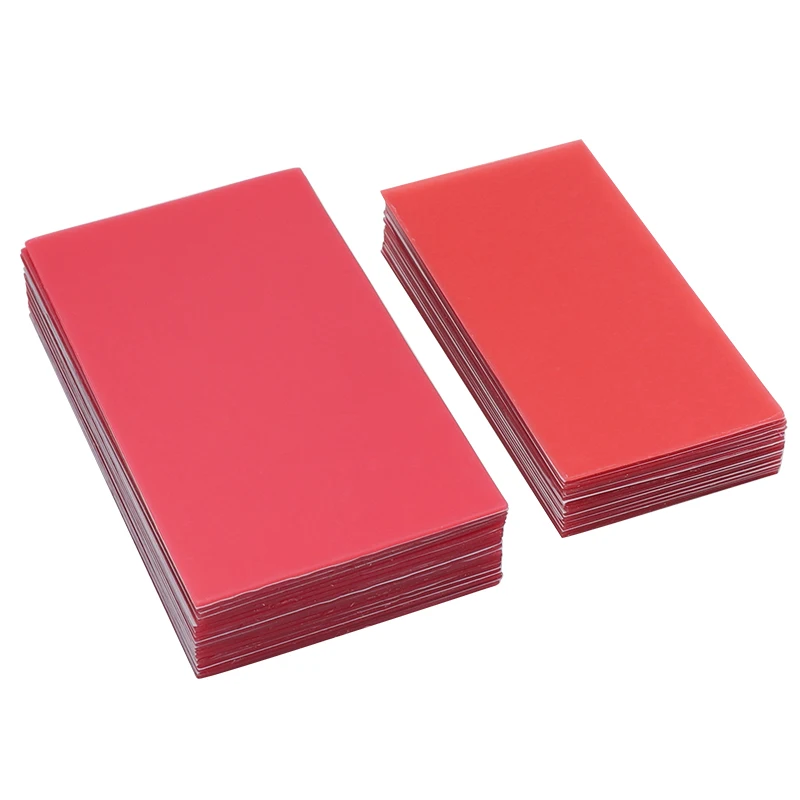 1.3mm/2.0mm Dental Red Wax Sheet Dental Materials For Denture Laboratory Base Plate Flakes Large Plates Casting Wax Technician