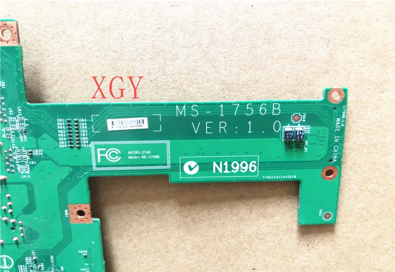 Original FOR MSI GE70 USB Audio Network Card SD Small Board MS-1756B  VER:1.0 100% test OK