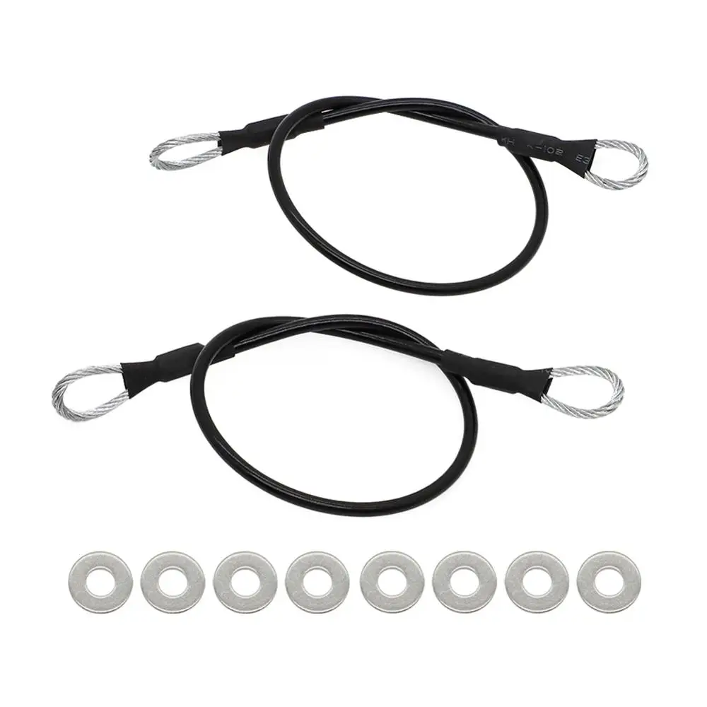 UTV Parts Longer Tailgate Cables Fit For Honda Pioneer 700 & 1000 Rear Tail Gate Door Line Cable For All 700's and 1000's