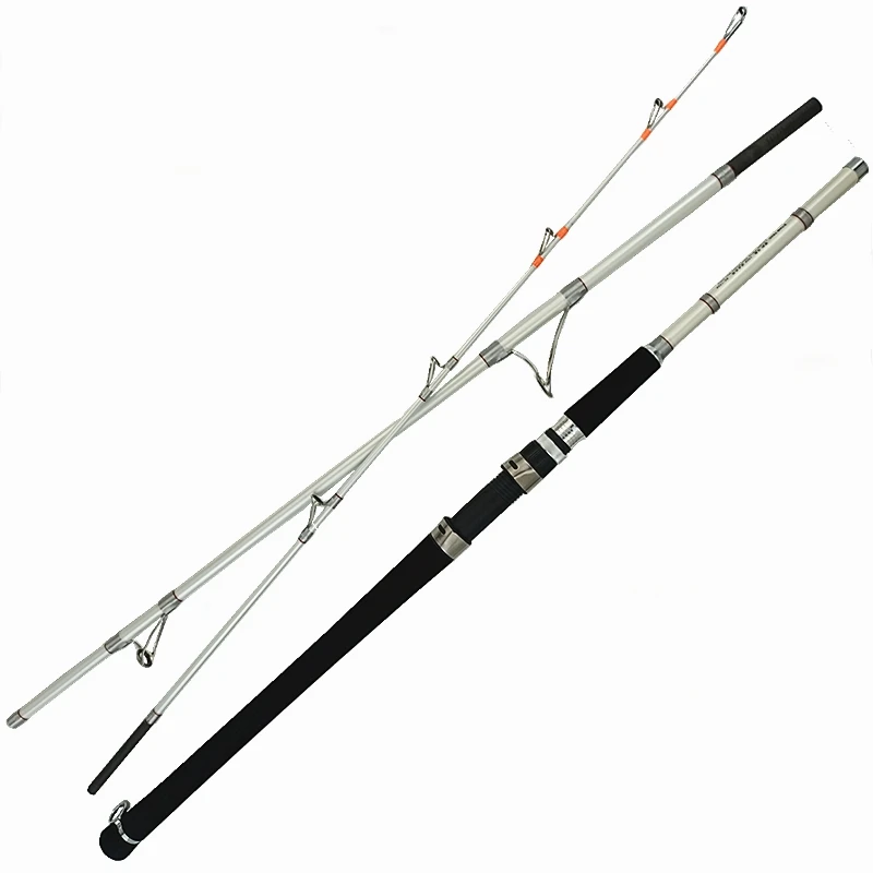 1.8m 2.1m 2.3m 7 feet white carbon boat jigging rod spinning middle action 3 sections hard Ultra light women trout fishing rod