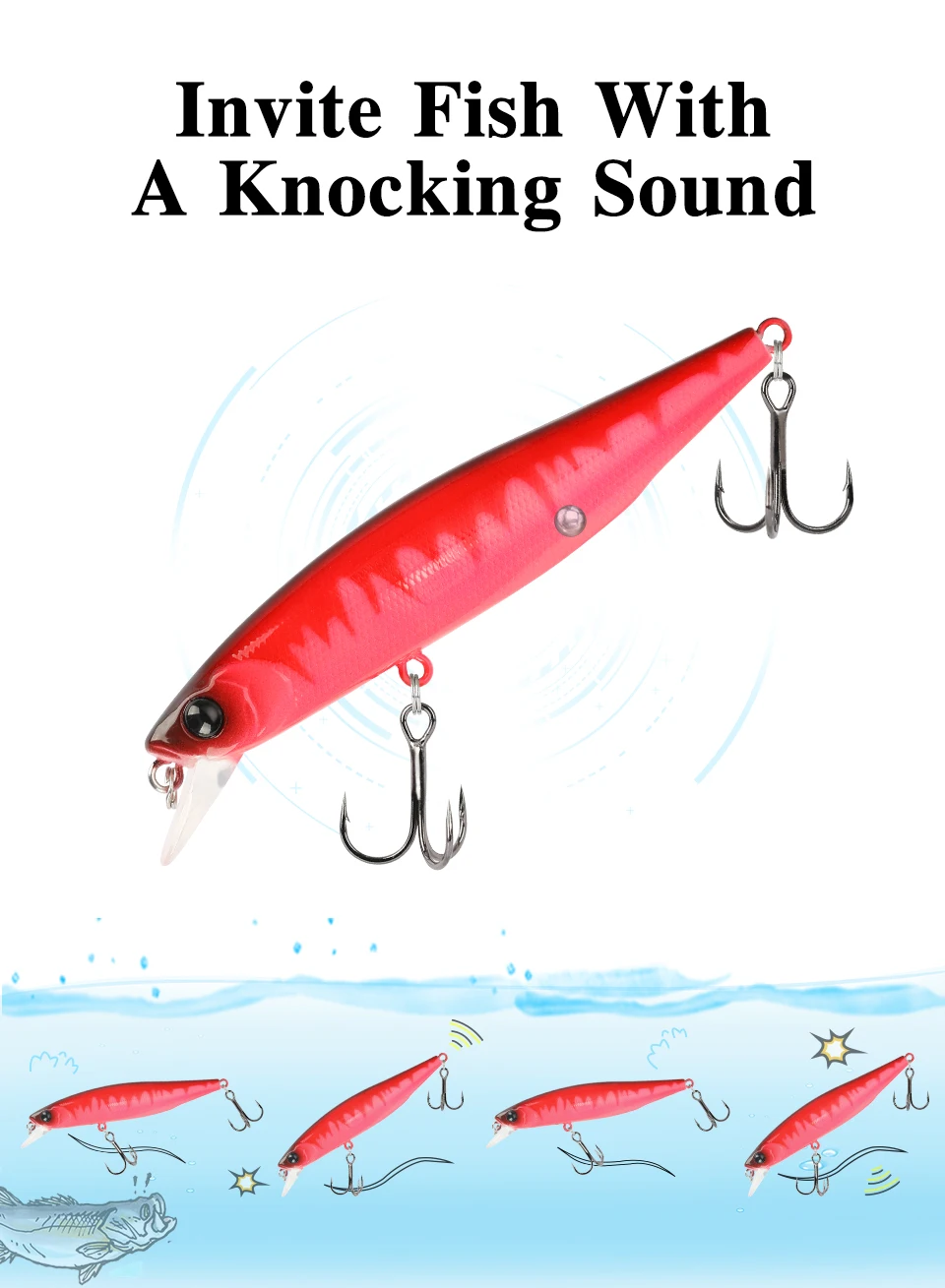 TSURINOYA 88SP Suspending Minnow Angelköder 88mm 10,3g DW76 Lange Casting Künstliche Harte Köder Hecht Bass Big Trout Jerkbait – Detail 14