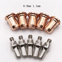 PT40 PT60 PT-60 Plasma Cutting Torch Consumables Back Striking 5pcs VB0048 Electrode And 5pcs VU0668 Tip Nozzle