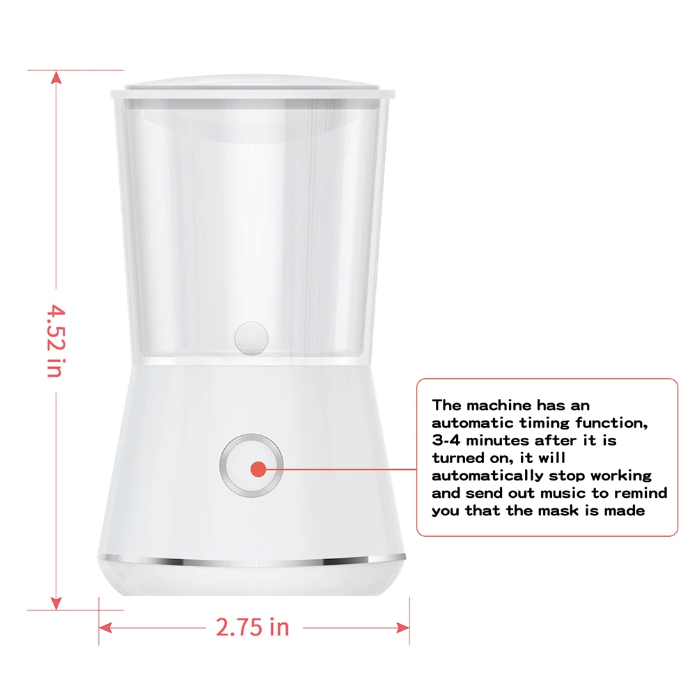 Mini Machine à masque Facial automatique DIY, outils de soins de la peau, SPA, maison, collagène naturel, fruits, fabricant