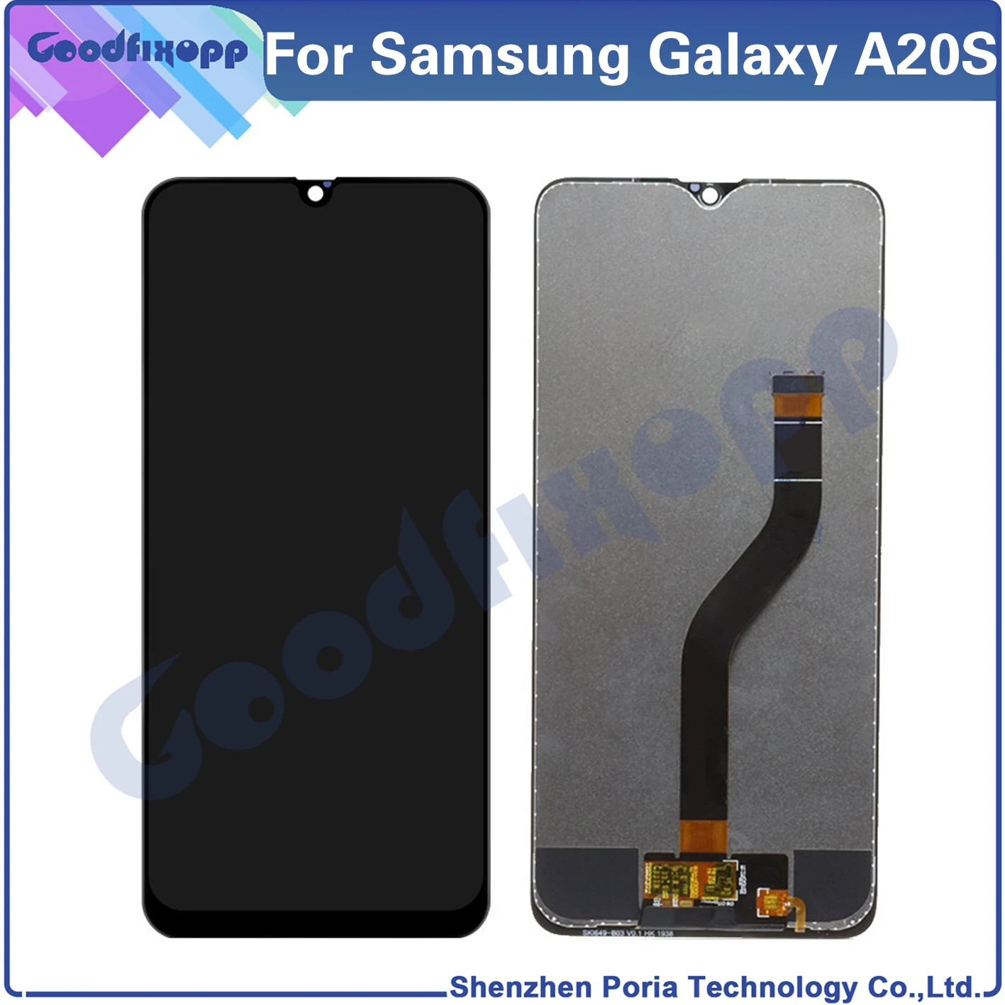 100%AAA For Samsung Galaxy A10 A20 A30 A40 A50 A70 A10S A20S A30S LCD Display Touch Screen Digitizer Assembly NO Fingerprint TFT