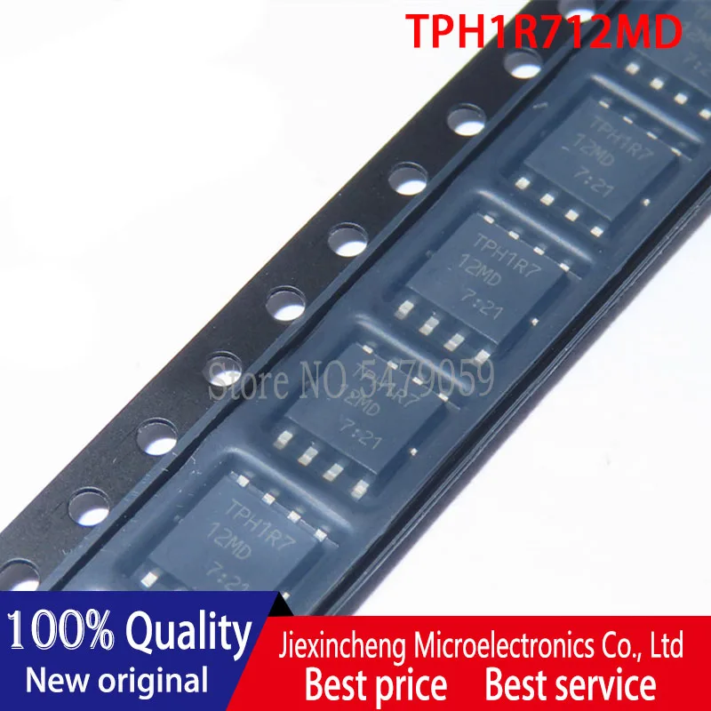 Новинка, оригинальный МОП-транзистор TPH1R712MD TPH1R712 QFN8 60A 20V, 10 шт.