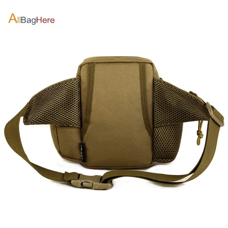 Outdoor Vertical Tactical Waist Bag Multi-purpose Crossbody Travel Riding Water Bag For Sport Hunting Running Camping Fanny Pack