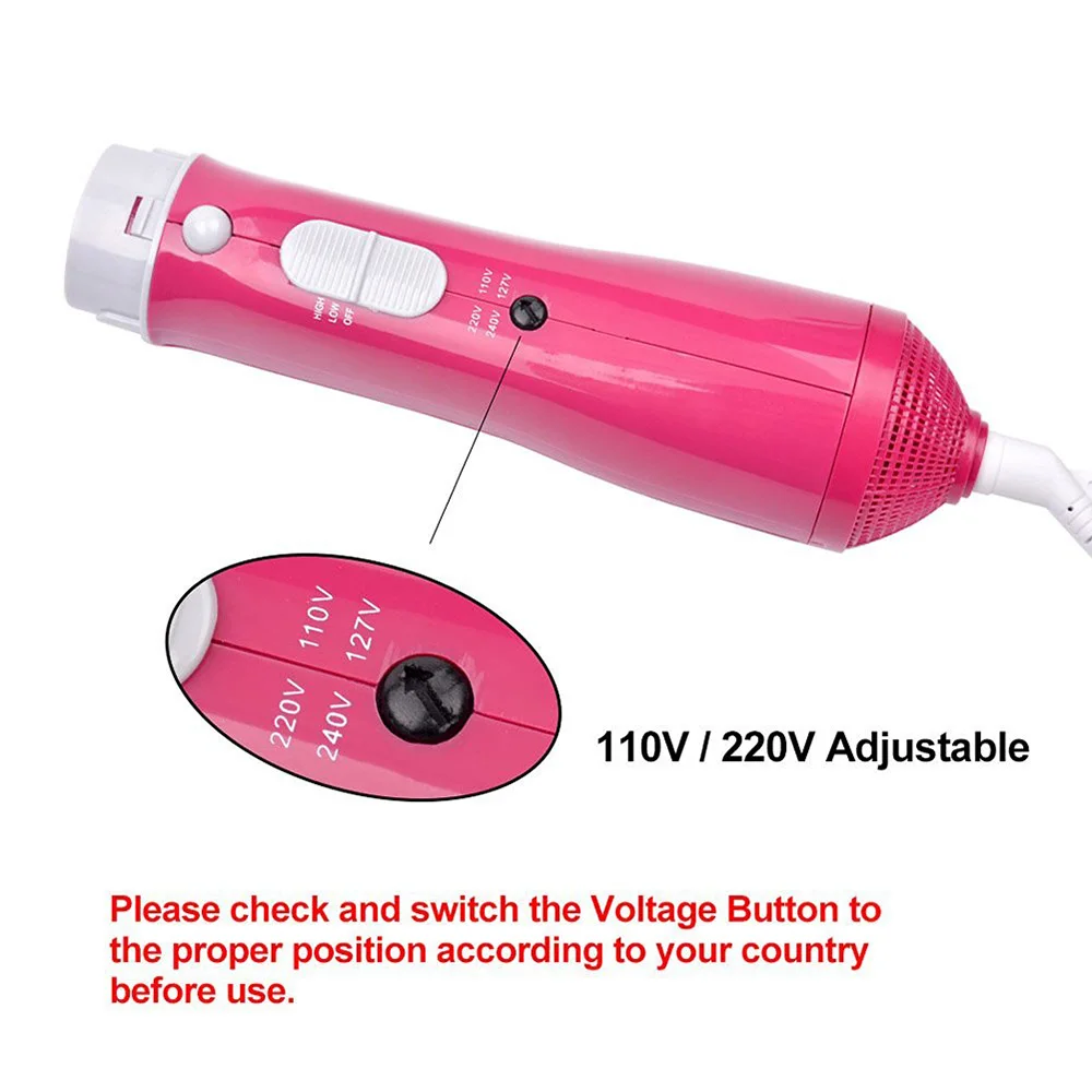 10 In 1เครื่องเป่าผมไดร์เป่าผมแบบหวี One Step Hot Air Sryler หวีเครื่องเป่าผมไฟฟ้า Curler ครีมบำรุงผมยืดผมแปรง