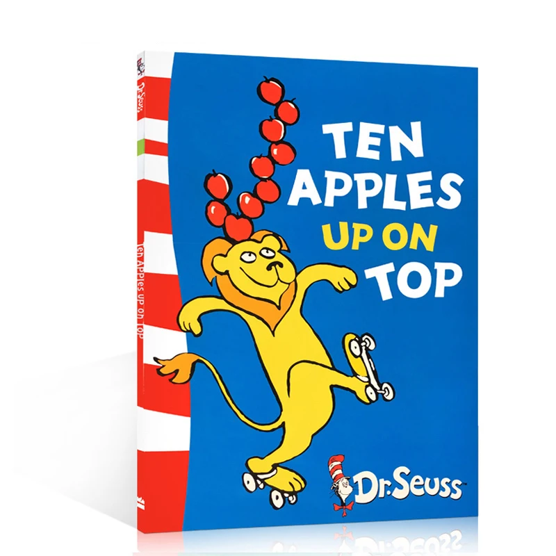 Ten Apples Up On Top Dr.Seuss Interesting Story Parent Child Kids Picture English Books Christmas Gift Age 3 up