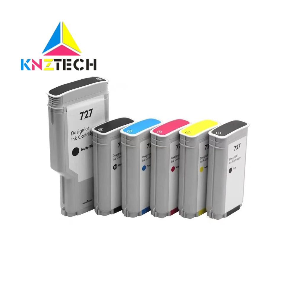 

300ML 130ml compatible For HP727 ink cartridge 727 Designjet T920 T930 T1500 T2500 T930 T1530 T2530 plotter large format printer