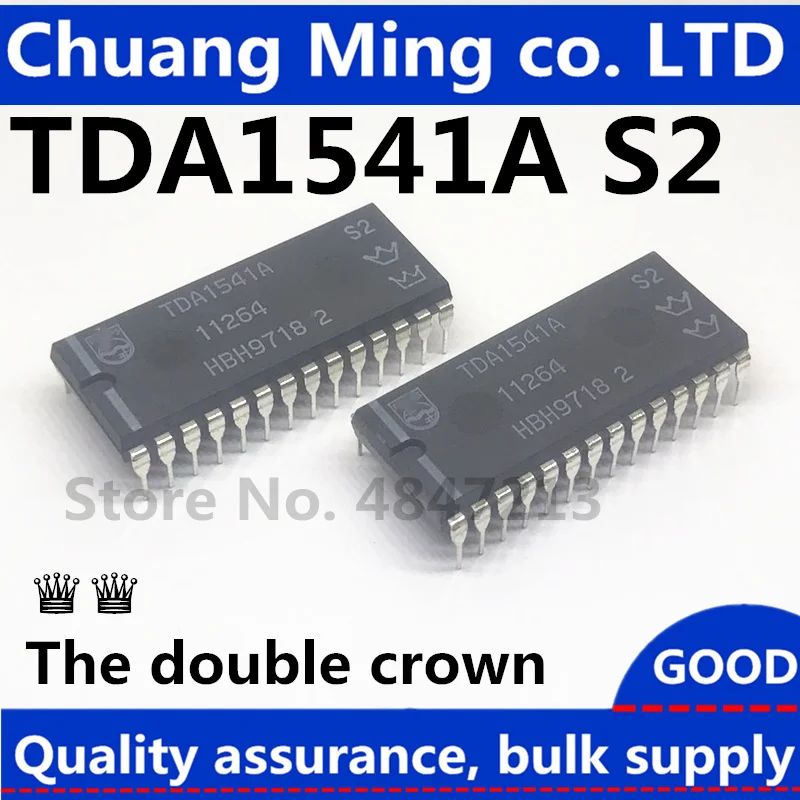 TDA1541A-S2 TDA1541A S2 TDA1541AS2 TDA1541A TDA1541 Authentic chips DIP-28