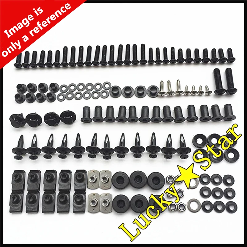 Kit completo de tornillos de carenado para HONDA, Kit de tornillos de sujeción para HONDA CBR600F4I, CBR600, F4I, CBR 600, F4I, 2001, 2002, 2003,