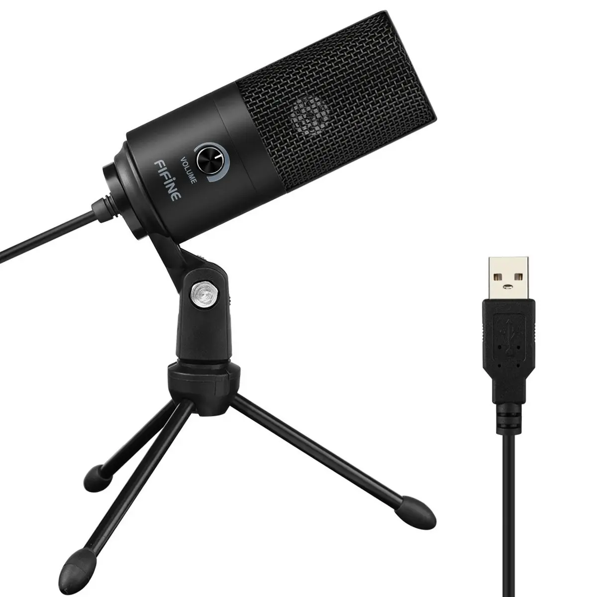 Fifine K669 USB Конденсаторный Микрофон для записи и стриминга — фото товара