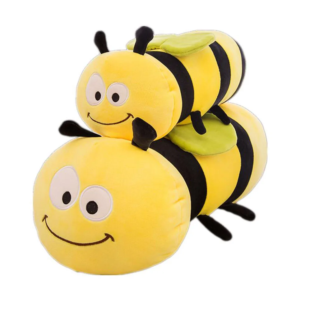 

Children Plush Stuffed Toy Yellow Cute Bee Cartoon Kid For Birthday Christmas Gift