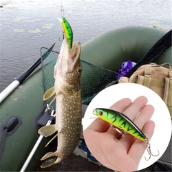 1 Uds Minnow señuelo de pesca Trolling Wobblers en Lucio 70mm 7,9g Crankbait Iscas cebo duro Artificial Peche carpa aparejos 18 colores