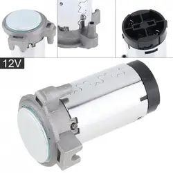12V Universal Portable Metal Air Compressor Silver Tire Inflator Fit for Air Horn Car/ Auto /Truck / Vehicle