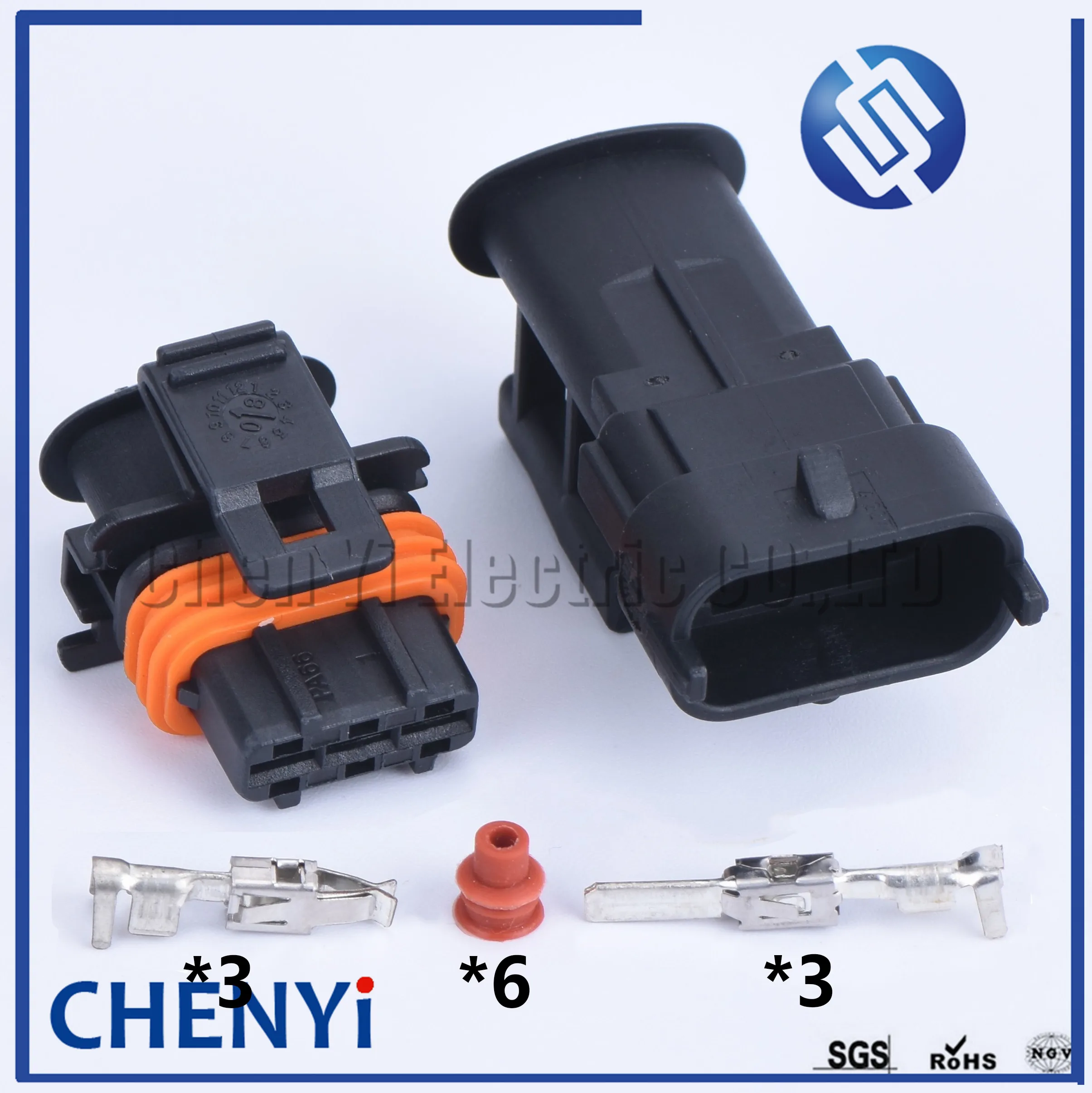 5 zestawów 3 Pin 3.5mm męski lub żeński wodoodporny złącze czujnika samochodowy paliwo samochodowe wtyczka ciśnieniowa 1928403110 1928404074