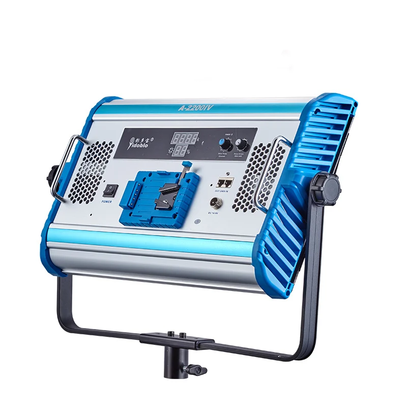 2.4G wireless remote led camera photography studio photo video light Pro LED Video light 100W panel lamp Bi-color Ultra Bright